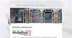 Desktop Screenshot of helpline-kassel.de