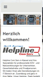 Mobile Screenshot of helpline-kassel.de